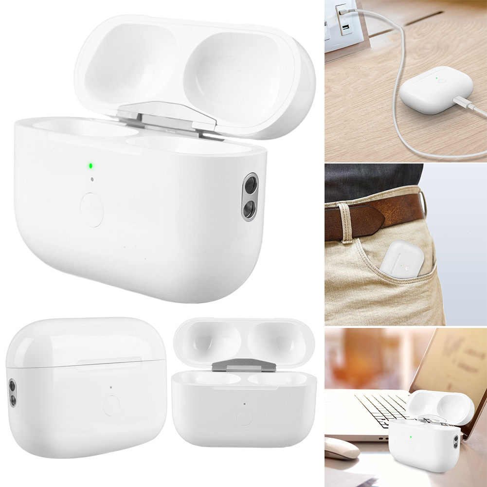 Portable Wifi Hotspot - ワイヤレス充電ケース 450mAh ワイヤレス充電ケース Bluetooth 対応ペアリング同期ボタン付き AirPods