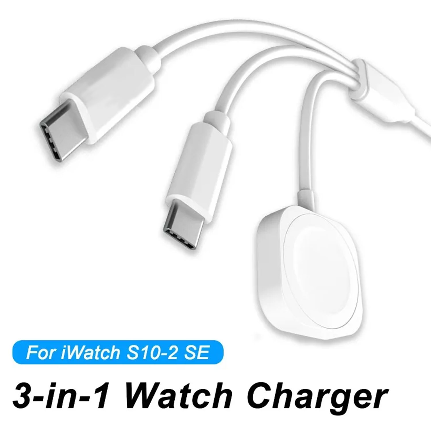Portable Wifi Hotspot - 3 in 1 マグネット式腕時計充電器、iWatch 11 S10