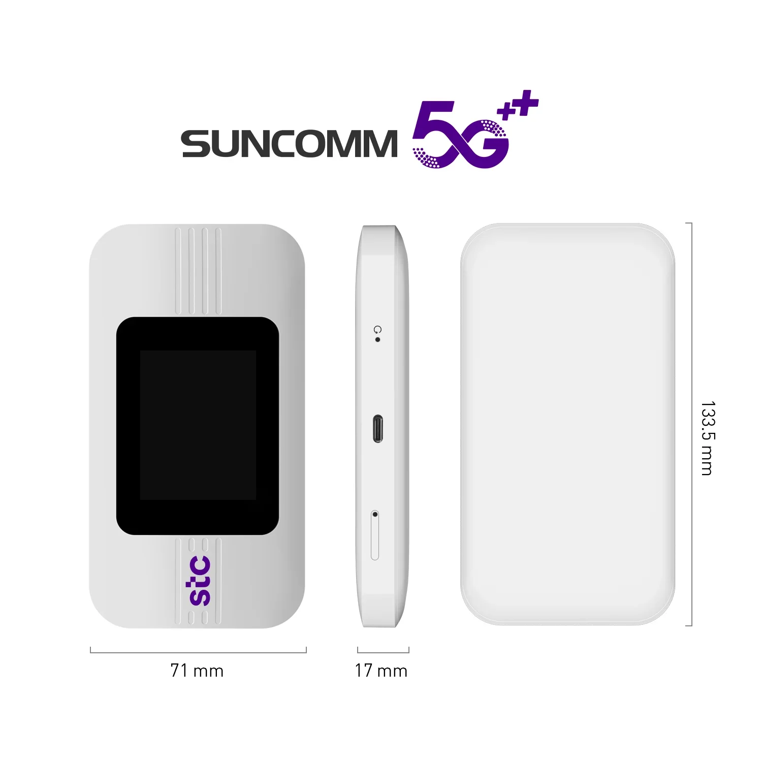 Portable Wifi Hotspot - 2025SUNCOMM ポータブルポケットモバイル5G MiFi X65 Wi-Fiホットスポット 5000mAh