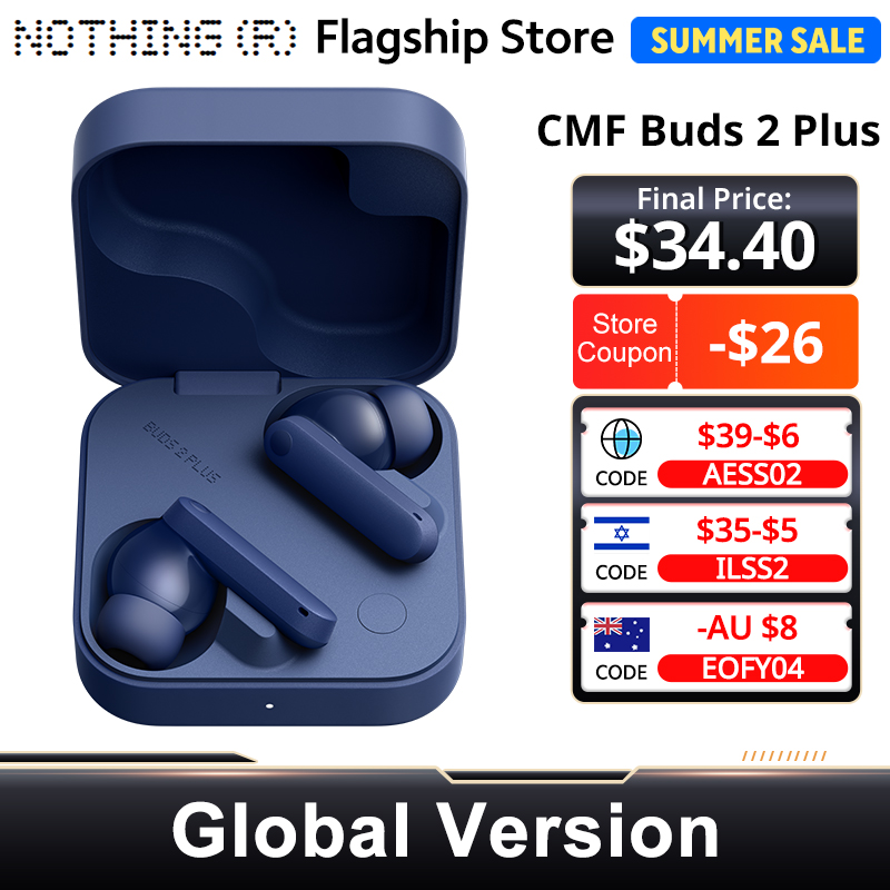 Earbuds Anc Wireless - Nothing CMF Buds 2 Plus グローバル版