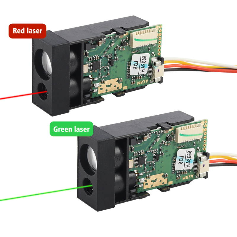 Laser Distance Measure - 40mグリーンビームレーザー距離計モジュール屋外用レーザーセンサー距離測定用アナログ出力