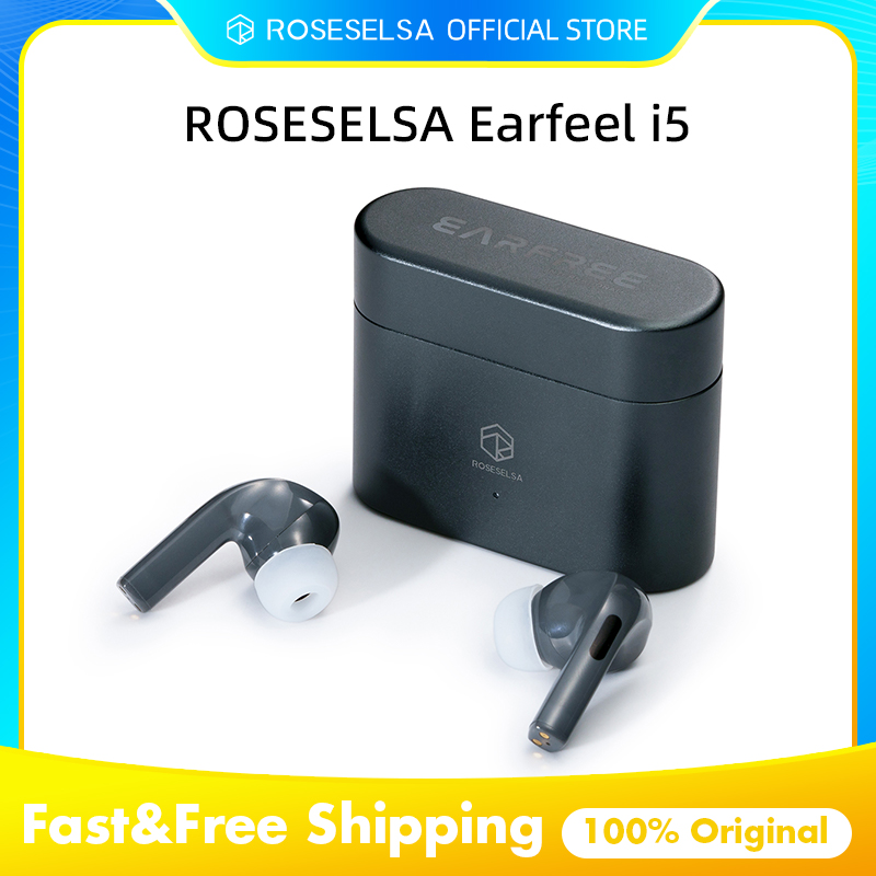 Earbuds Anc Wireless - ROSESELSA Earfeel i5/Earfree i5 トゥルーワイヤレスイヤホン IPX5防水