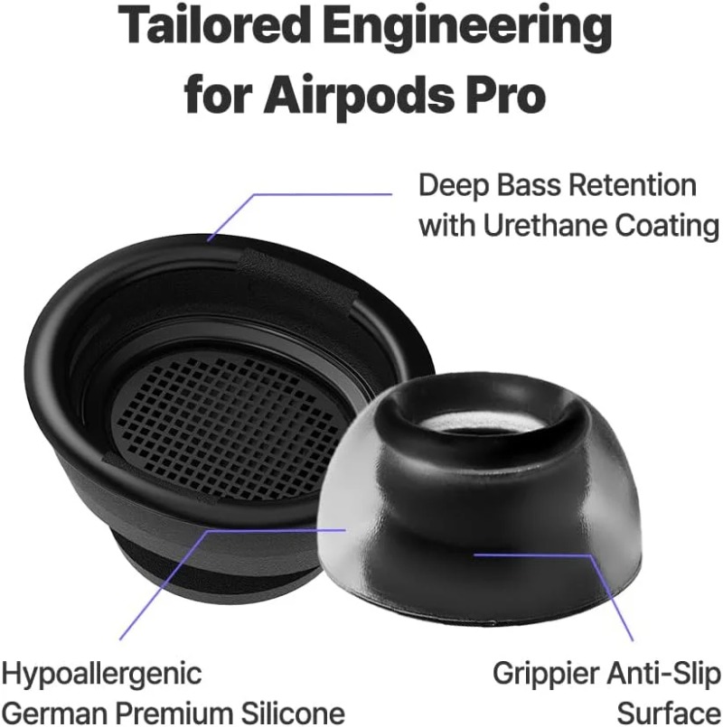AZLA クリスタル製 AirPods Pro用イヤーチップ - Portable Wifi Hotspot のレビューと価格