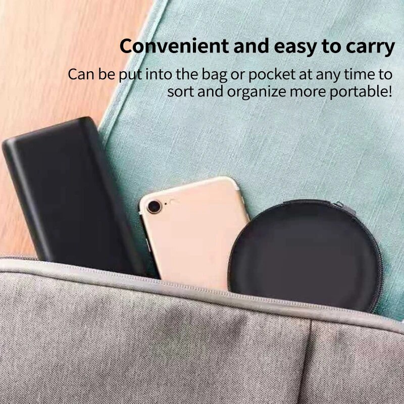 ミニ電子デジタルガジェット収納バッグイヤホンポータブル収納ボ - Electronics And Gadgets With U のレビューと価格