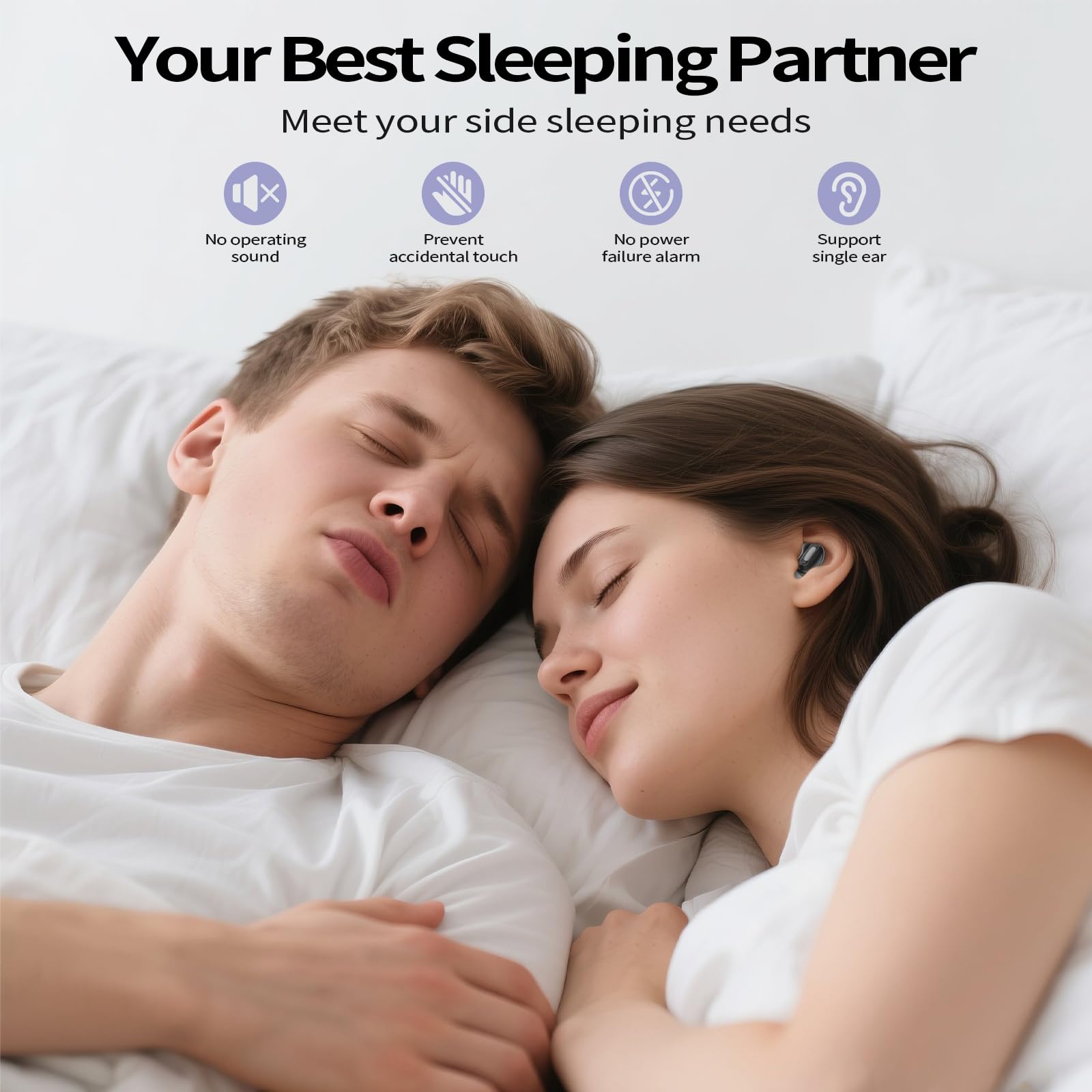 D20 ミニ睡眠用イヤホン サイドスリーパー向け |   A - Earbuds Anc Wireless のレビューと価格