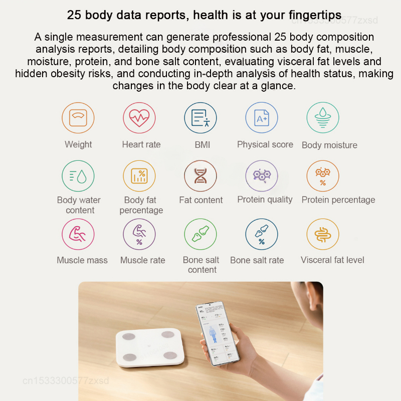 Mijia 体脂肪計 S400 Bluetooth 5.0  - Body Fat Scale Smart のレビューと価格