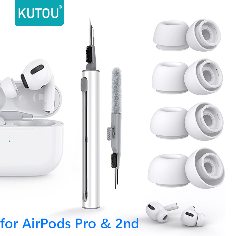 KUTOU 液体シリコンイヤーチップ 4ペア Airpods - Portable Wifi Hotspot のレビューと価格