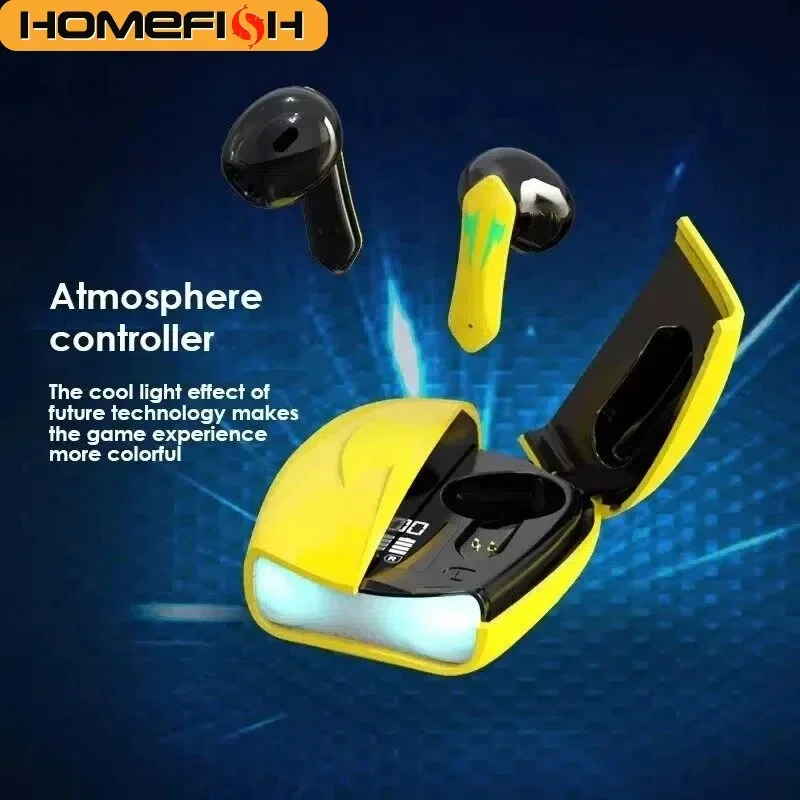 HOMEFISH ワイヤレスイヤホン BT 5.2 低遅延、 - Earbuds Anc Wireless のレビューと価格