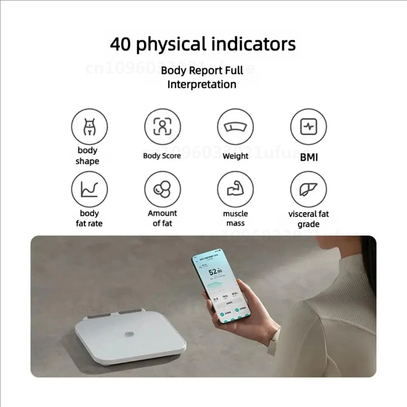 MijiaスマートスケールS800 8電極体脂肪計 デュアル - Body Fat Scale Smart のレビューと価格