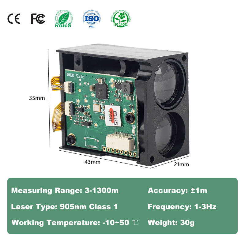 NewPTFS 700m長距離レーザー距離計モジュール レー - Laser Distance Measure のレビューと価格