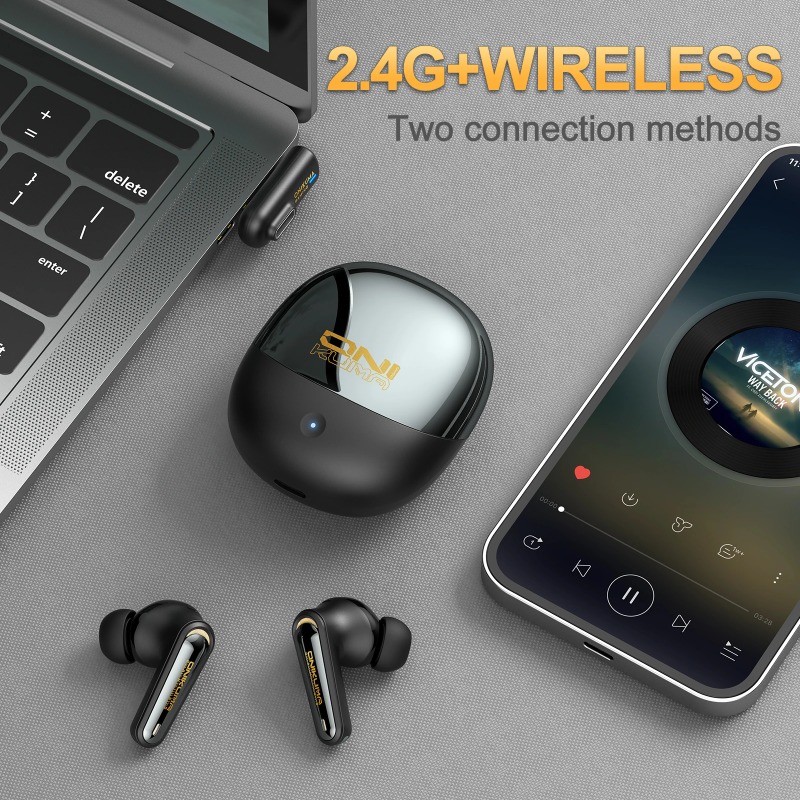 ONIKUMA TX610 ワイヤレスゲーミングイヤホン デ - Earbuds Anc Wireless のレビューと価格