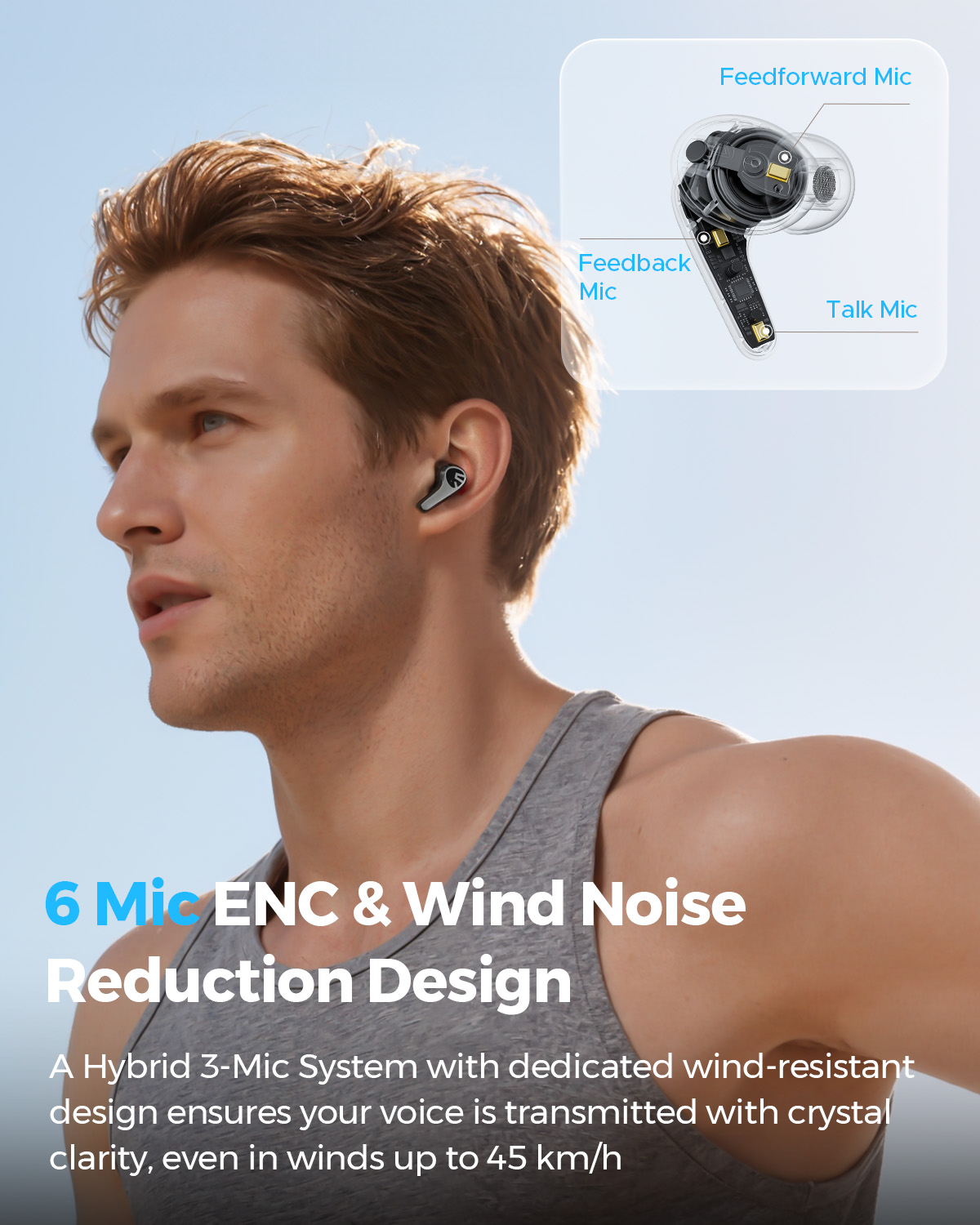 SOUNDPEATS C30 ハイブリッド ANC ワイヤレ - Earbuds Anc Wireless のレビューと価格