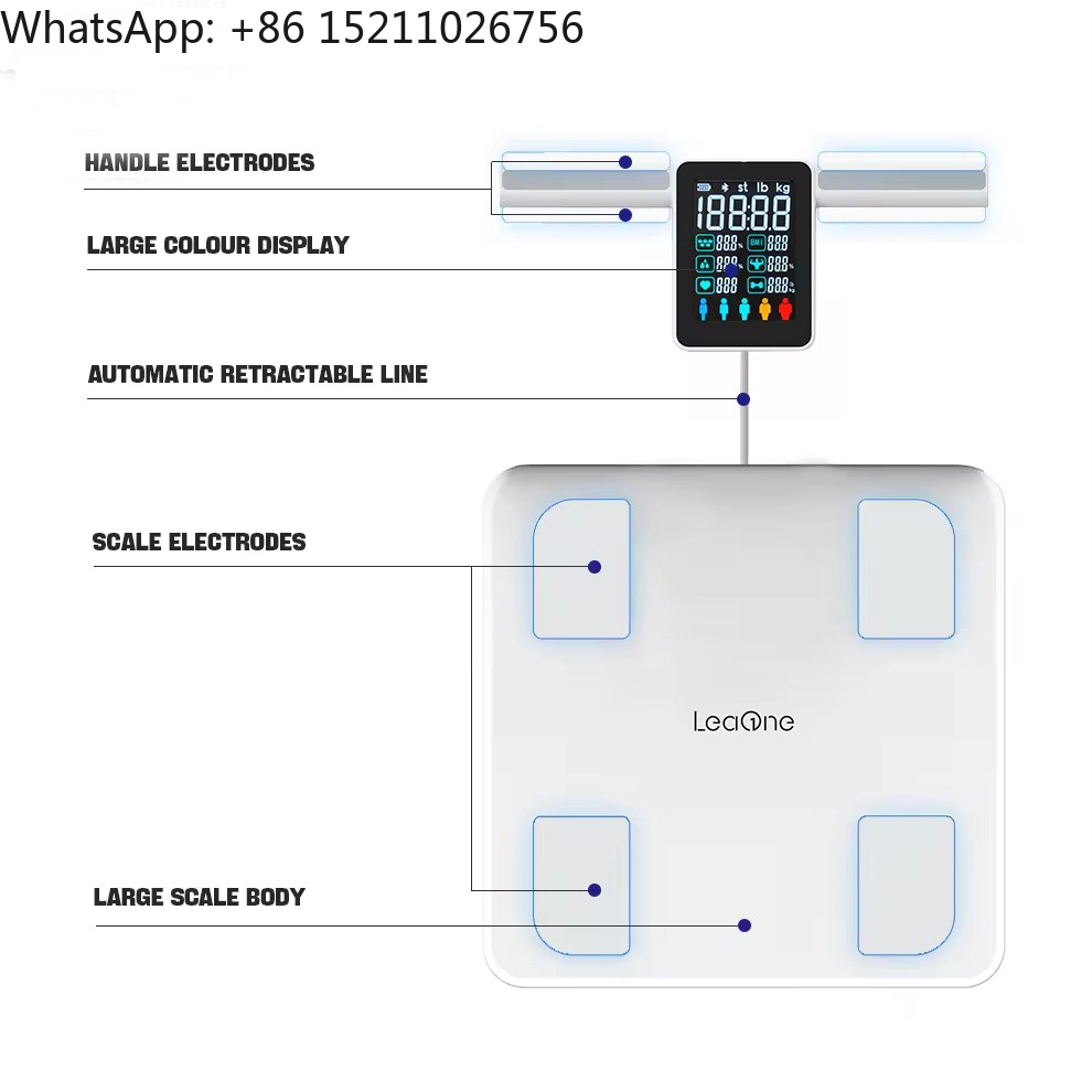 工場30 ボディデータ8電極スマートスケール インテリジェン - Body Fat Scale Smart のレビューと価格