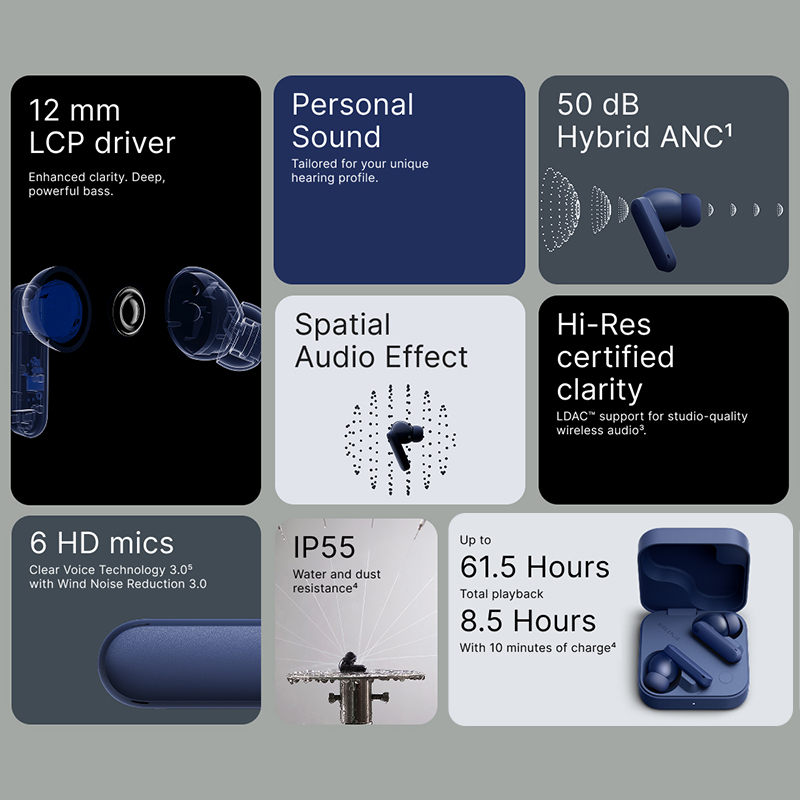 Nothing CMF Buds 2 Plus グローバル版 - Earbuds Anc Wireless のレビューと価格