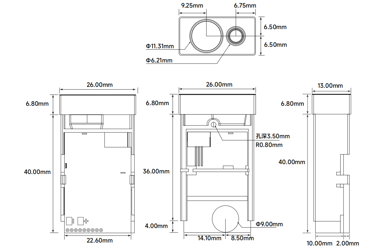 40mグリーンビームレーザー距離計モジュール屋外用レーザーセ - Laser Distance Measure のレビューと価格